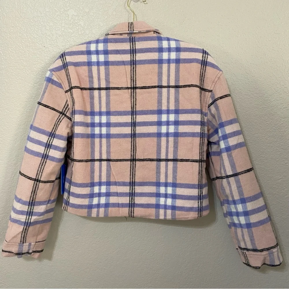 Hurley Rose Lilac Short Shacket - Picture 2 of 5